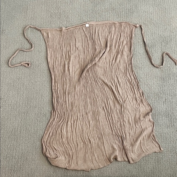 🩷 Side Tie Sarong Swim Coverup Wrap Maxi Skirt Bikini Swimsuit Cover - Picture 5 of 5